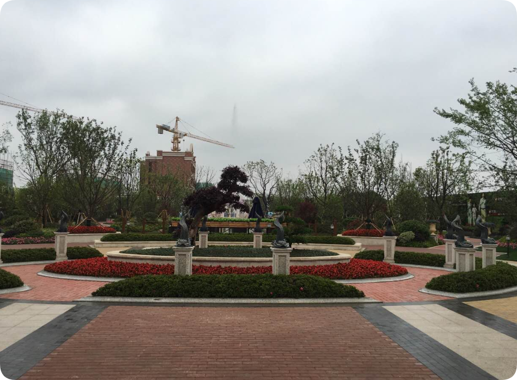 华宇锦绣花城绿化工程